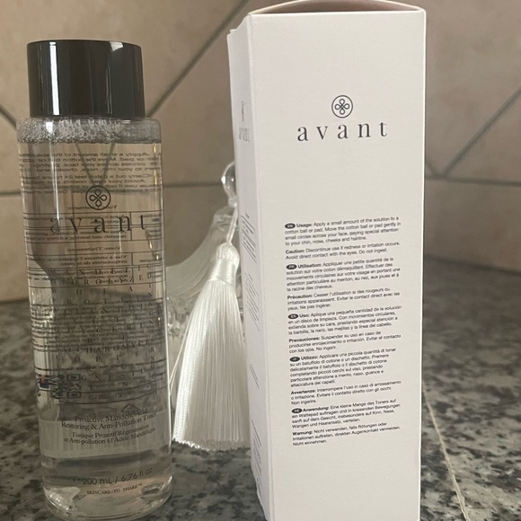 Avant Proactive Mandelic Acid Restoring & Anti-Pollution Toner, Full Sized, NIB - Picture 3 of 7